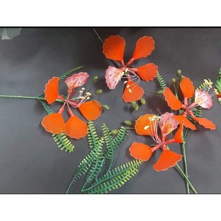 Bông hoa phượng bằng vải voan