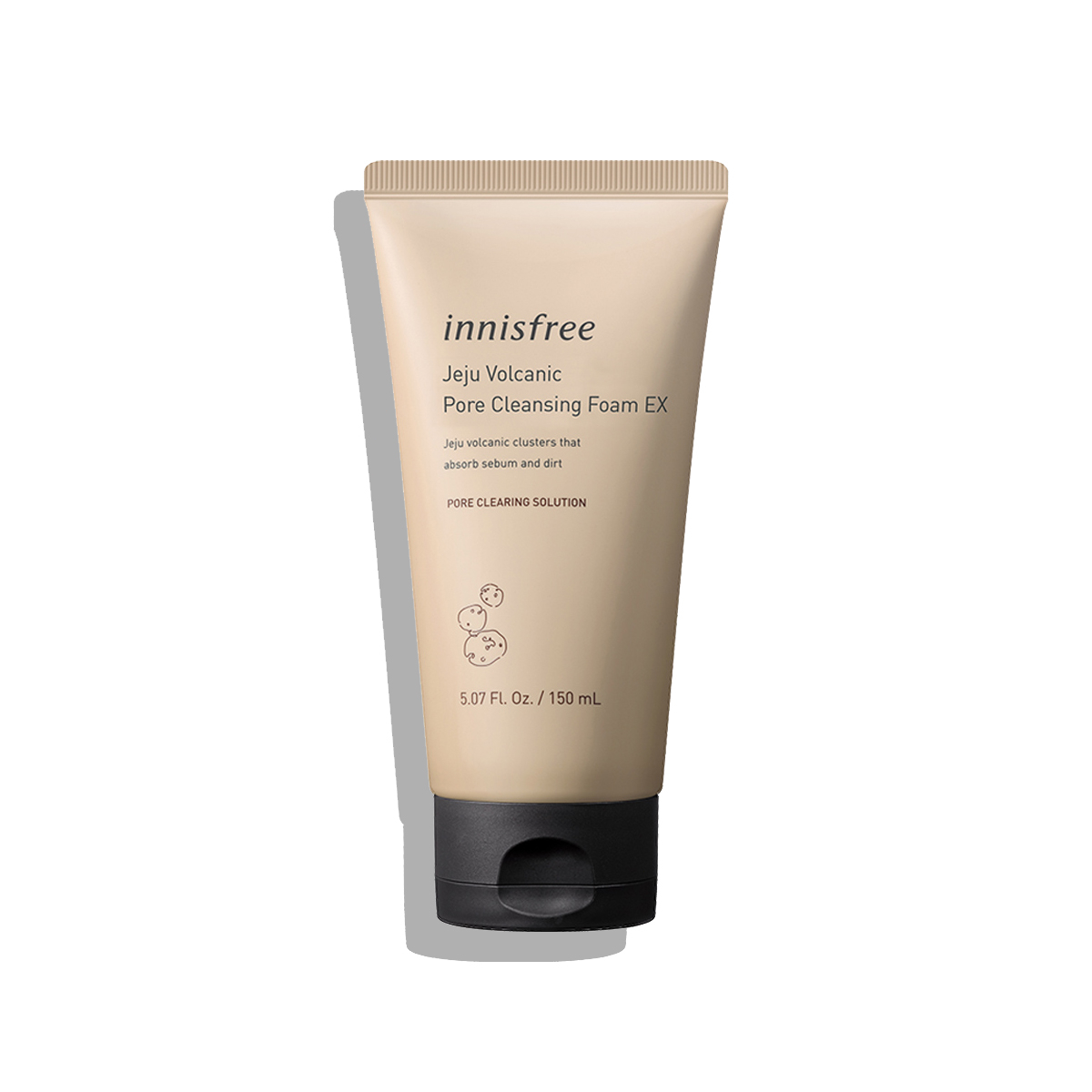 Sữa Rửa Mặt Tro Núi Lửa Innisfree Jeju Volcanic Pore Cleansing Foam 150ml