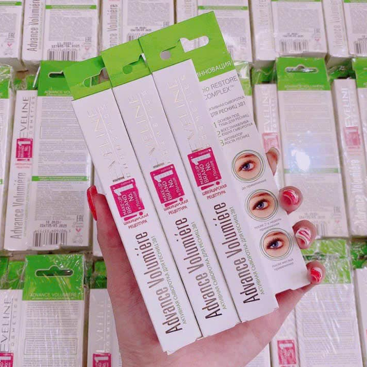 Mascara Dưỡng Mi Eveline 3 In 1 Advance Volumiére 10ml