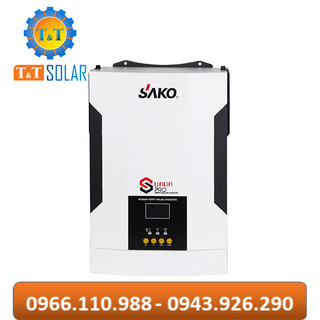 Biến tần offgrid nối lưới 5,5kw - 48vdc sako sunon pro 5,5kw ; max pv 6000wp 450vdc