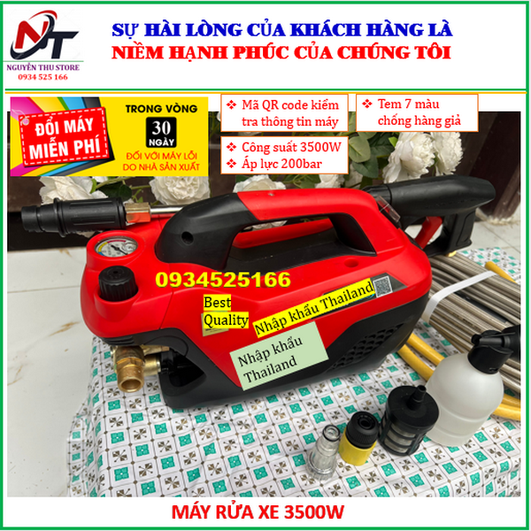 Máy rửa xe A350. Nhập khẩu Thái Lan.