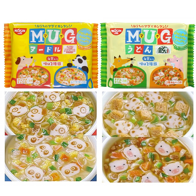 Mì ăn liền cho bé Mug Nissin Nhật Bản