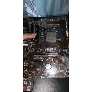 Combo Msi B450m pro Vdh max cũ + CPU Ryzen 5 3600