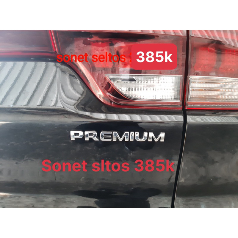 Logo Luxury, Premium, Signature của dòng xe KIA chính hãng