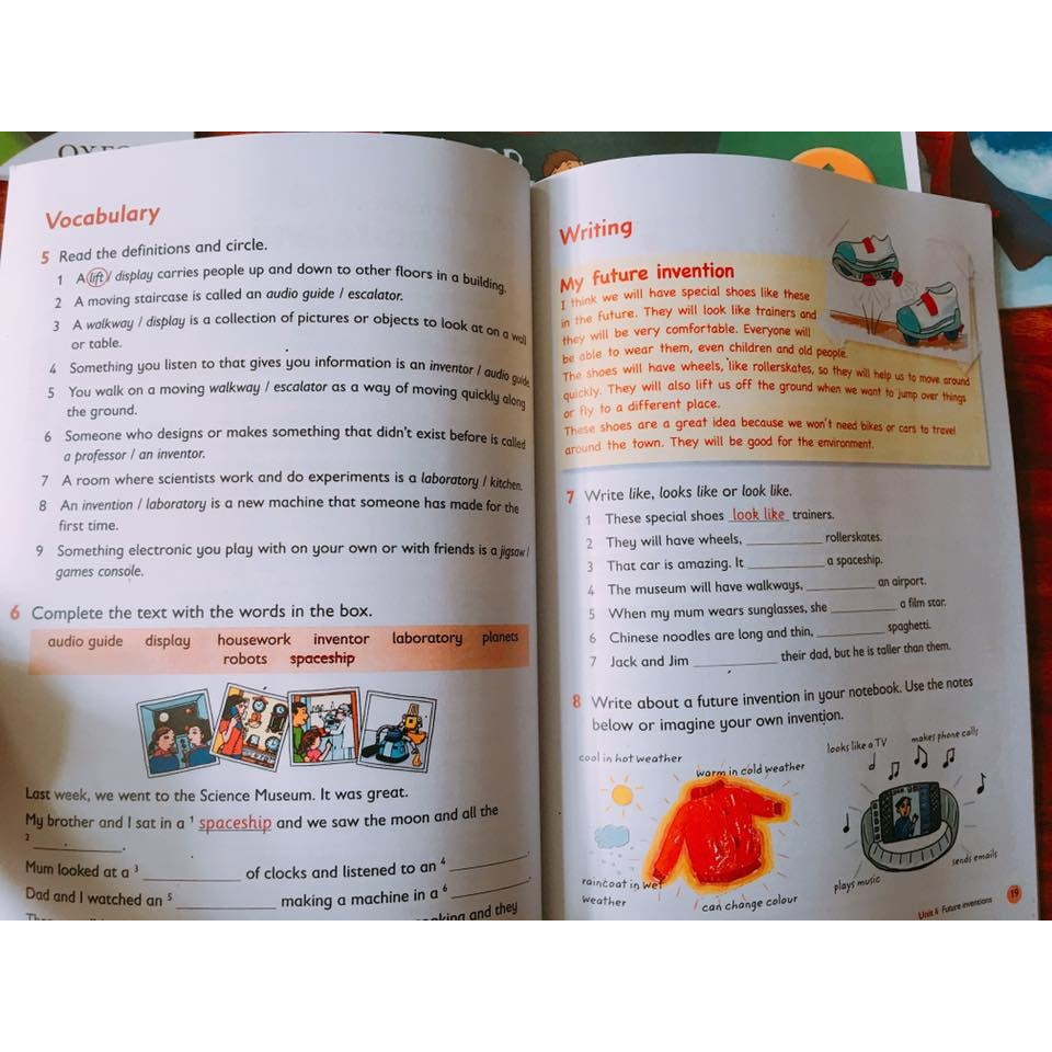 OXFORD PRIMARY SKILL -  Reading and Writing 6q tặng kèm file nghe