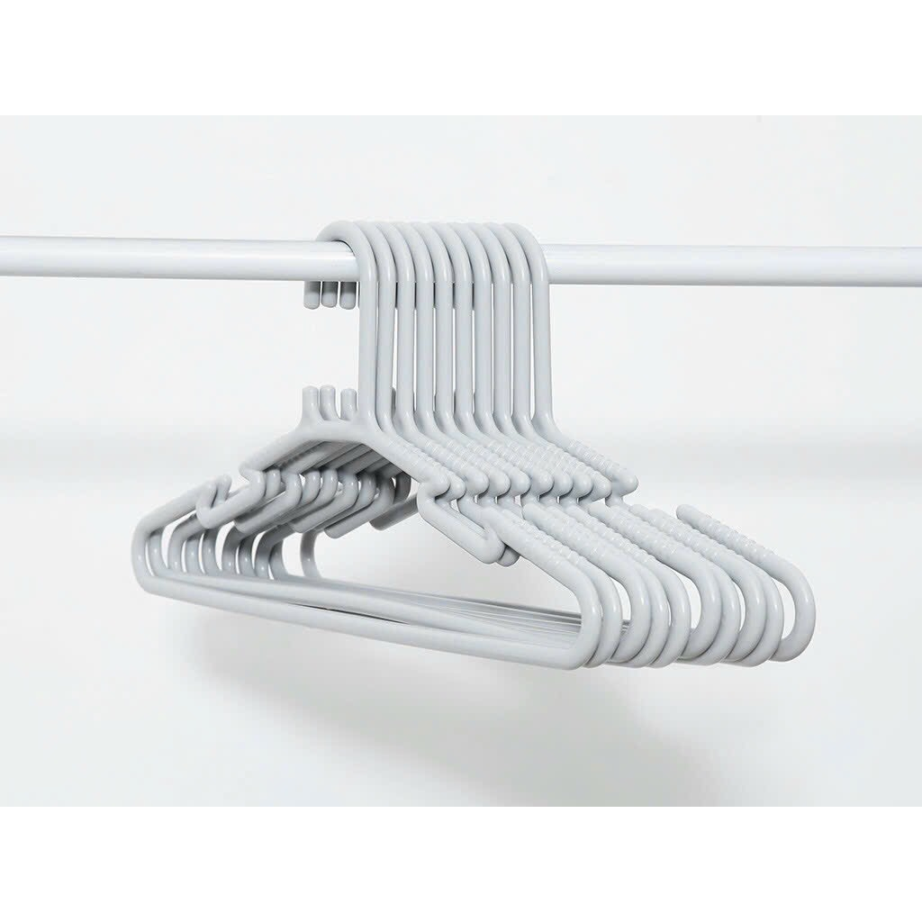 GIAO HỎA TỐC 2H. SET 10 Móc áo chống giòn gãy phai màu INOCHI, thiết kế bền đẹp chất lượng