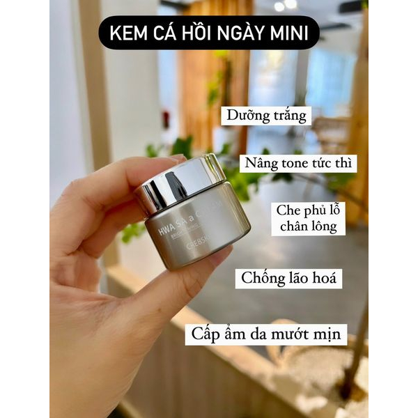 SET KEM DƯỠNG CÁ HỒI CRE8SKIN - Mini size 20g