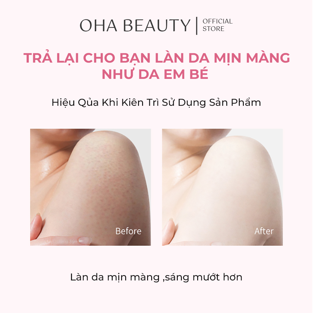 Tẩy Tế Bào Chết RONGYAO Hương Lựu Đỏ 200gr Dưỡng Ẩm Toàn Thân Giúp Da Sáng Mịn BS-0801