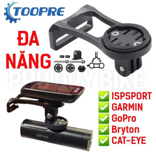 Pát đồng hồ đa năng toopre gắn pô tăng xe đạp