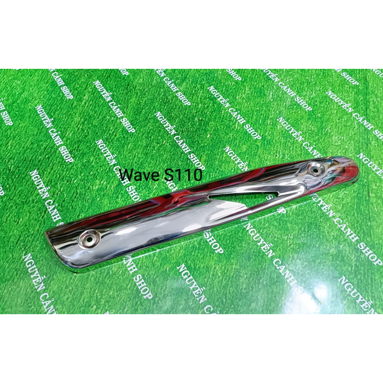 Ốp pô gắn xe Wave RS,Wave S110,Wave RSX,Future Neo,Dream lùn 125