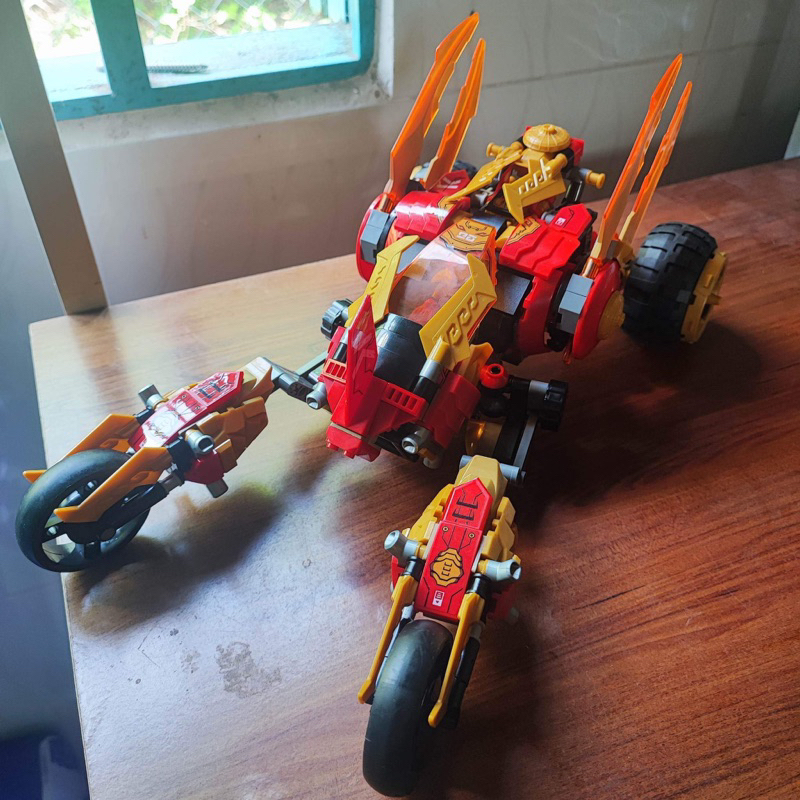 Mô hình lắp ráp Ninjago 7013 71773 Dragon Raider - Đồ chơi lắp ghép xếp hình Ninja City Xe rồng của Kai