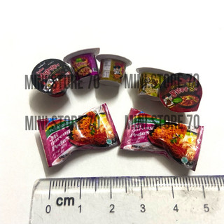 Mô hình đồ chơi ly mì hàn quốc, indo 1