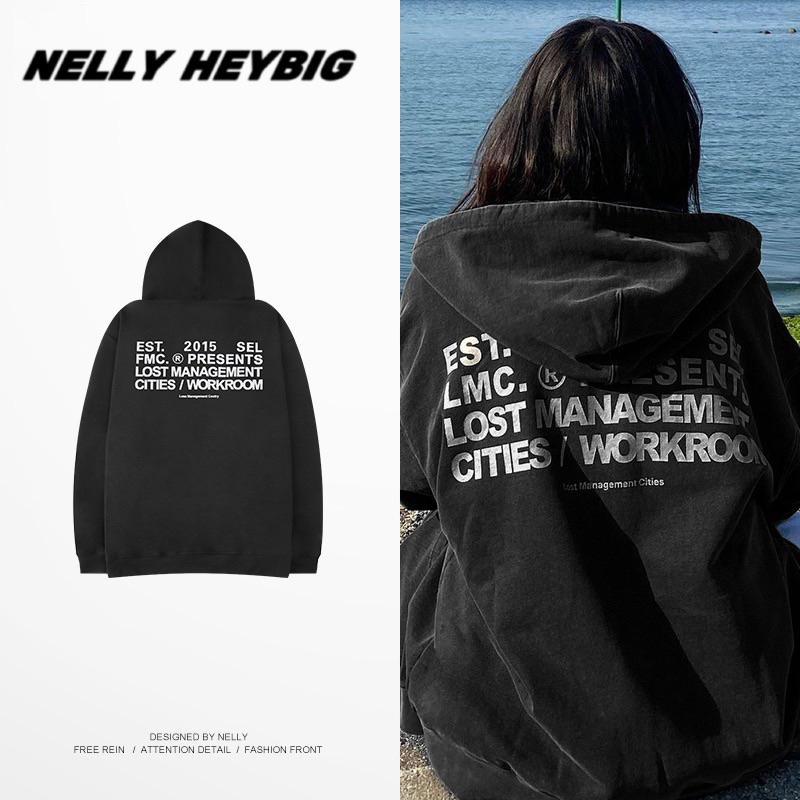 [ Sẵn ] Áo khoác Hoodie zip [0089] Nelly Heybig chất nỉ bông form rộng thời trang unisex dành cho nam và nữ