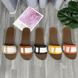 Dép bản khoá da lớn