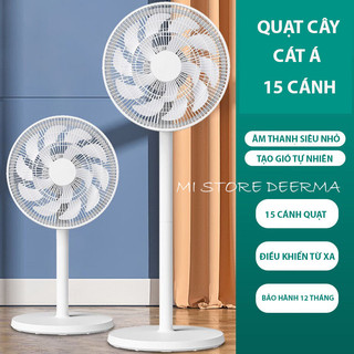 Quạt điện, quạt cây đứng 15 cánh siêu mát CATA cao cấp, tạo gió tự nhiên siêu êm ái, dễ sử dụng