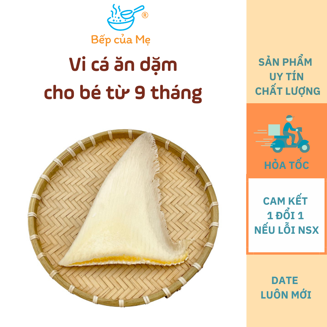 Vi cá mập nấu ăn dặm cho bé từ 9 tháng, gói 5g, Shop Của Mẹ