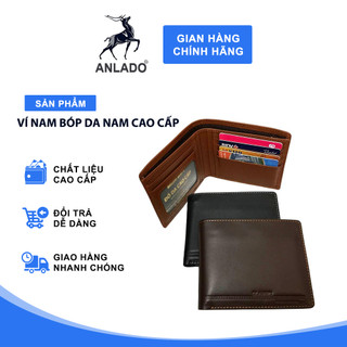 Ví nam da bò mill cao cấp ALD018 - ANLADO.Leather