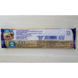 (gói 400g) MÌ ỐNG SPAGHETTI PAVONI Spaghetti Pasta