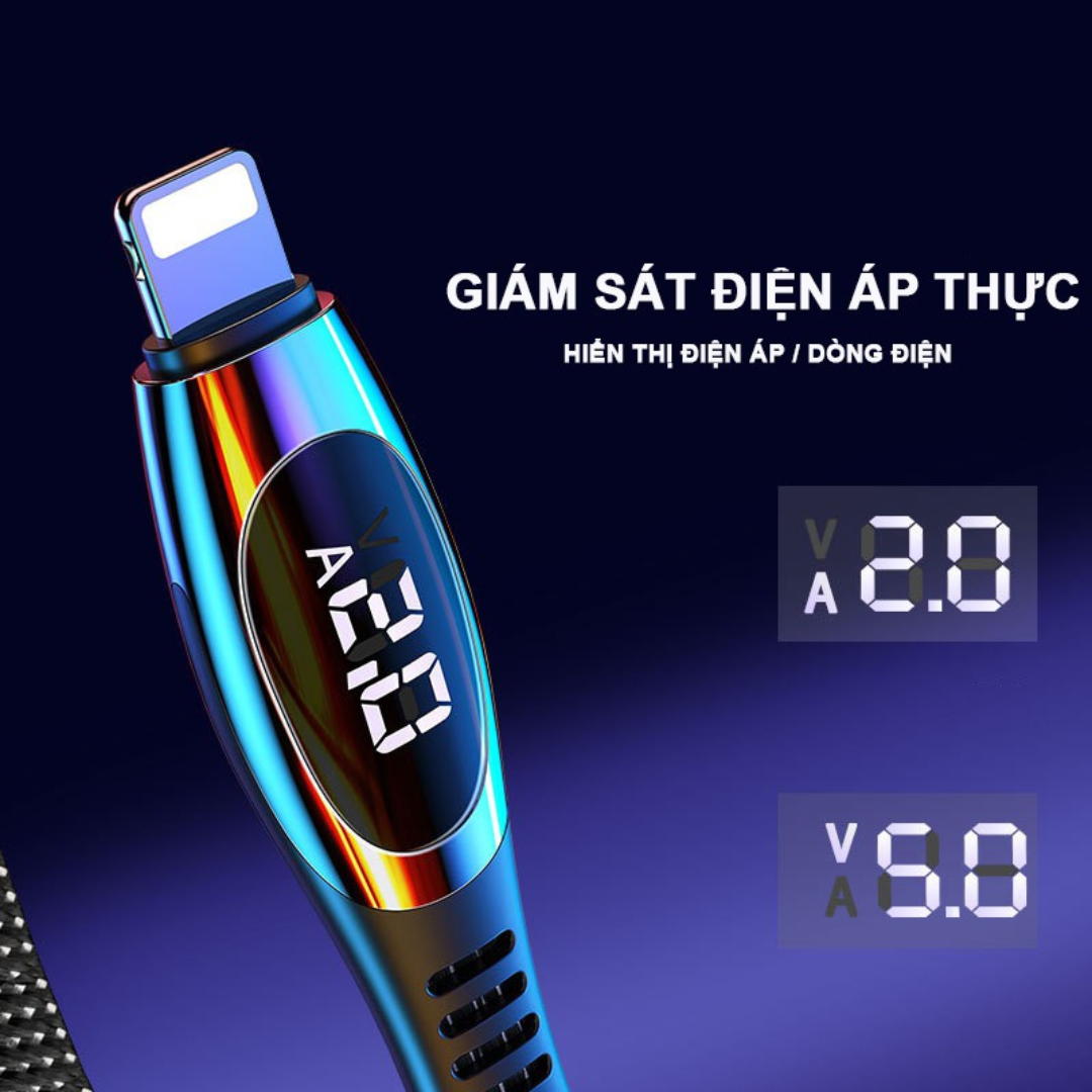 [ Thanh Lí ] Cáp Sạc Cho iPhone XS Max XR X 2A Sạc Nhanh Cáp Dữ Liệu Nylon Dây cho iPhone 8 7 iPad
