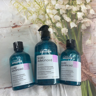  Dầu gội và xả làm dịu & cân bằng da đầu nhạy cảm Loreal Anti Inconfort Discomfort Scalp Advanced 300ml  500ml 