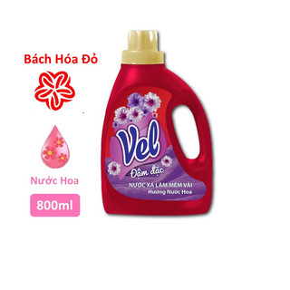 Nước xả vải VEL ĐẬM ĐẶC chai 800ml - Hương Nước Hoa/ Lavender/ Tinh khiết (chuyên dụng cho tiệm Giặt ủi)