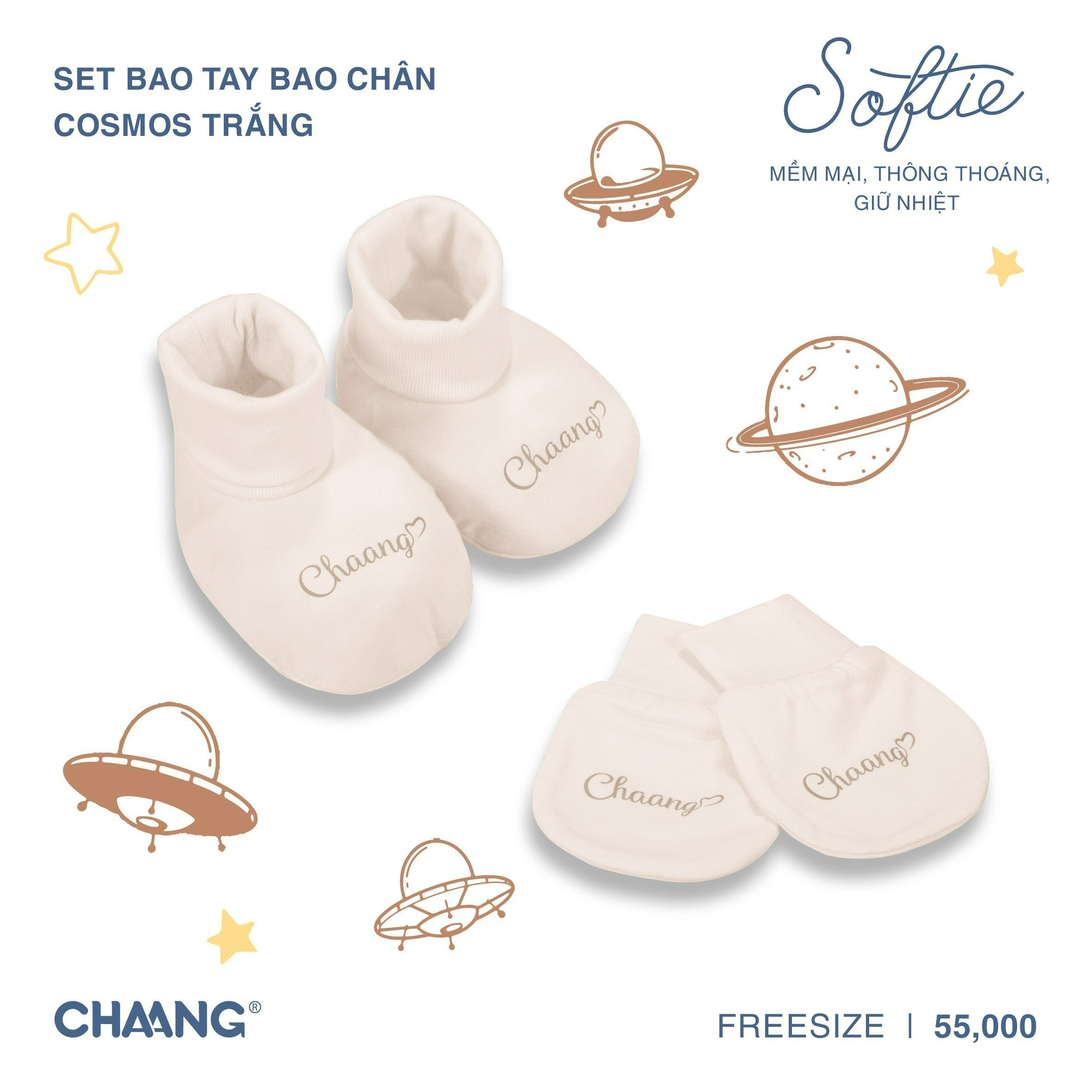 Set Bao Tay Bao Chân Cosmos CHAANG AW22