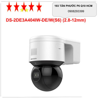 Camera ip speed dome hồng ngoại 4.0 megapixel hikvision ds-2de3a404iw-de/w