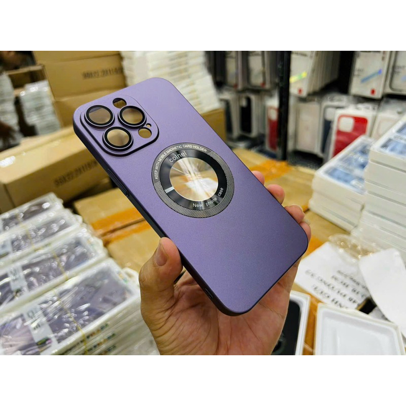 Ốp lưng Filada nhám mờ hỗ trợ sạc hở táo cho iPhone 14 Pro/ 14 Pro Max bảo vệ camera siêu sang