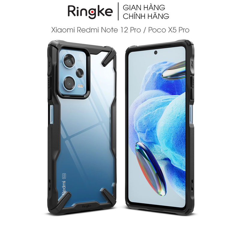 Ốp lưng Xiaomi Redmi Note 12 Pro / Poco X5 Pro RINGKE Fusion X