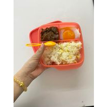 Hộp cơm lollytup - tupperware tặng thìa