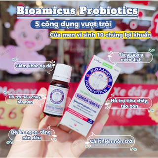 Men vi sinh 10 chủng BioAmicus Complete 10ml