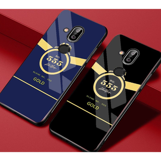 Ốp lưng kính nokia 8.1 hình in 3d sáng bóng cao cấp