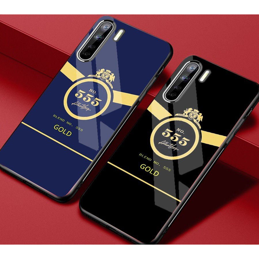 Ốp Lưng Kính OPPO A91, Reno 3 Hình in 3D sáng bóng cao cấp