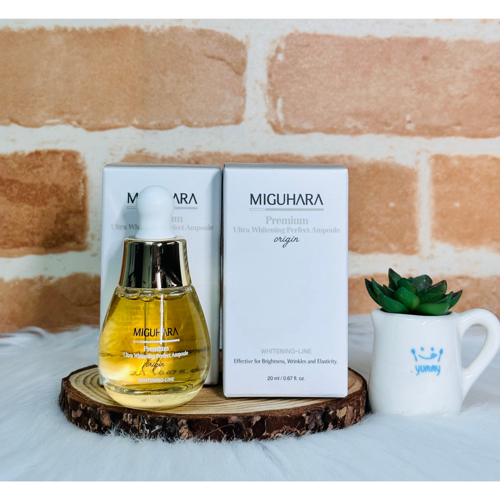 SERUM DƯỠNG TRẮNG MIGUHARA PREMIUM ULTRA WHITENING PERFECT AMPOULE ORIGIN