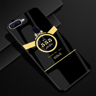 ỐP OPPO F9, OPPO A7, OPPO A5S, OPPO A12 HÌNH 555 LƯNG KÍNH CƯỜNG LỰC CAO CẤP