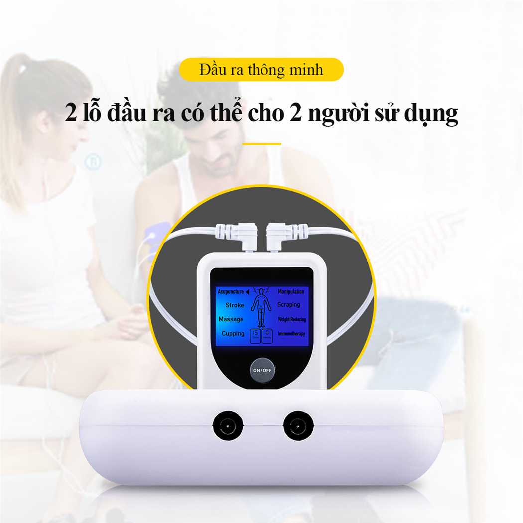 Máy mát xa Candygirl CkeyiN AM307 cầm tay xung điện chất lượng