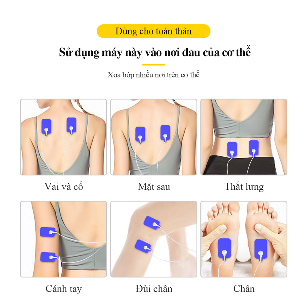 Máy mát xa Candygirl CkeyiN AM307 cầm tay xung điện chất lượng