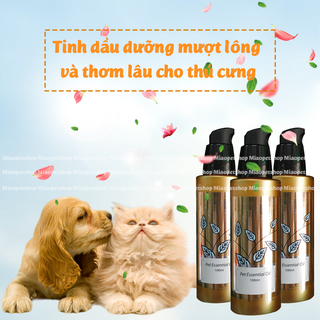 Tinh dầu dưỡng lông spa cho chó mèo Show Queen giúp mượt lông và lưu hương thơm cho thú cưng 100ml