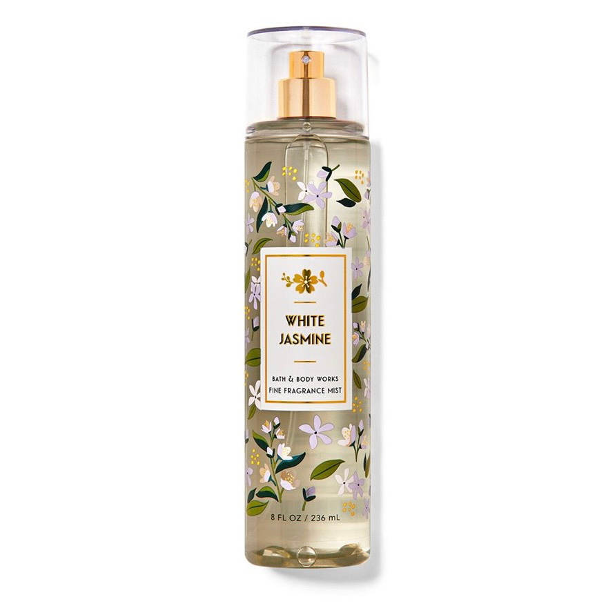 Xịt thơm Body Mist White Jasmine - Bath &amp; Body Works [Bill Mỹ]