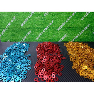 Long đền lóc máy nhôm 6li lưng 13mm