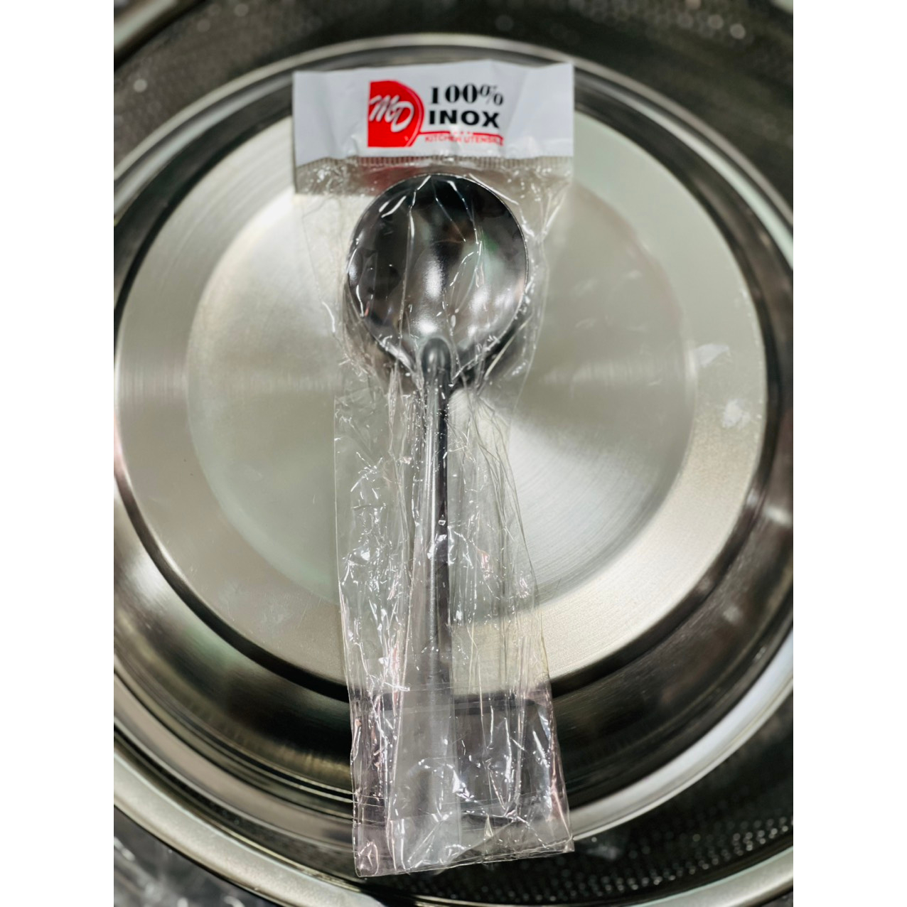 Giá sỉ 10 cái Muỗng súp tròn inox cao cấp