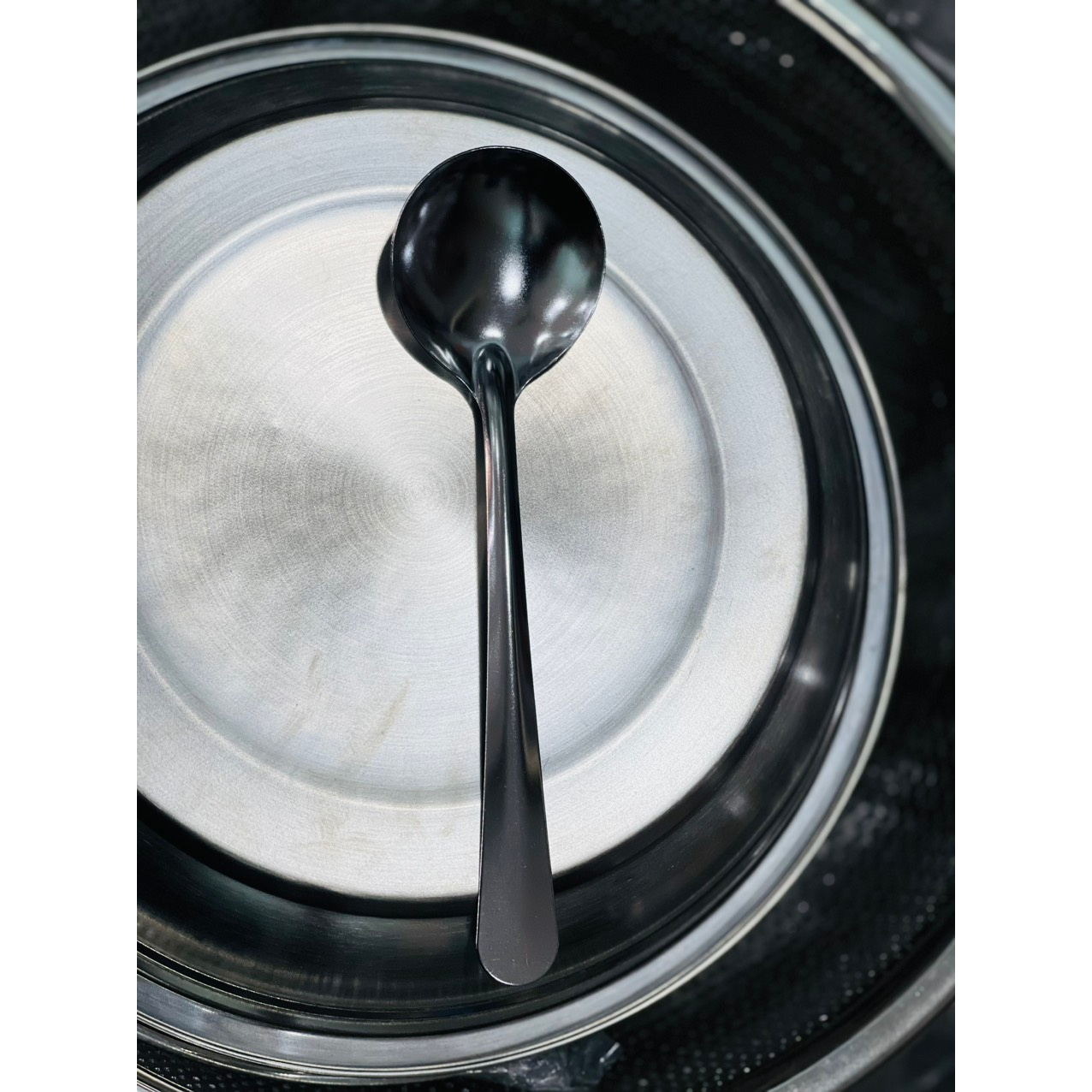Giá sỉ 10 cái Muỗng súp tròn inox cao cấp
