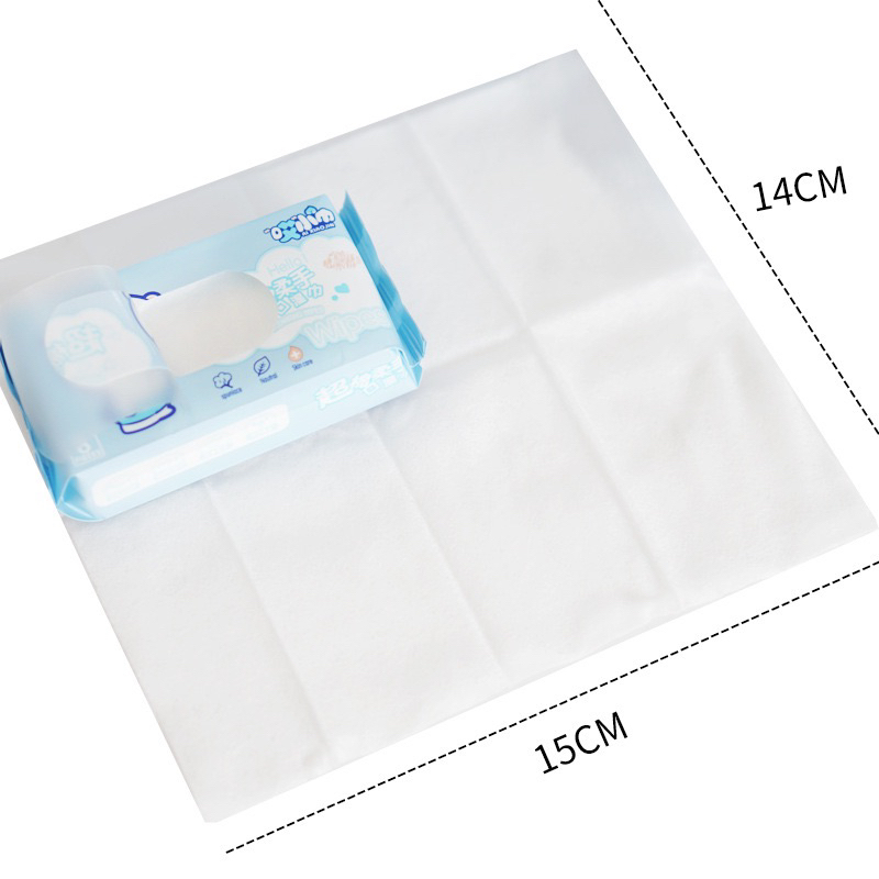 Khăn ướt mini bỏ túi tiện lợi dễ thương set 8 gói nhỏ