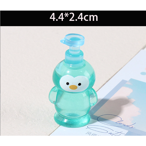 Mô hình chai nước rửa tay hình thú trang trí nhà búp bê, OB11 Dollhouse