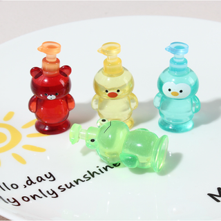 Mô hình chai nước rửa tay hình thú trang trí nhà búp bê, OB11 Dollhouse