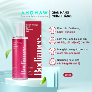 Gel Massage Trẻ Hóa Vùng Kín Bodiance Lovely Therapy Body Massage Gel 300ml - Cấp Ẩm, Giảm Thâm Sạm