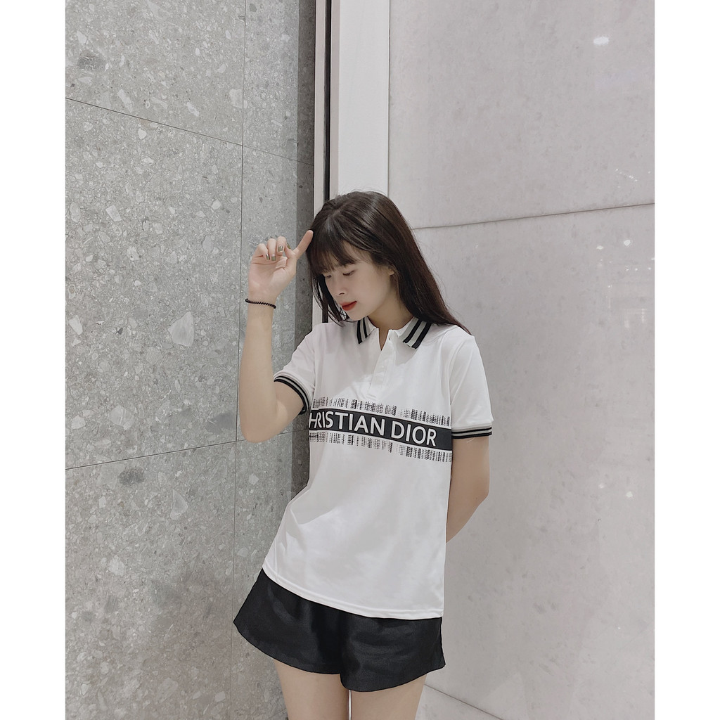 Áo polo nữ chất liệu vải cá sấu cao cấp đủ size 40-75kg - LUX Store - L08