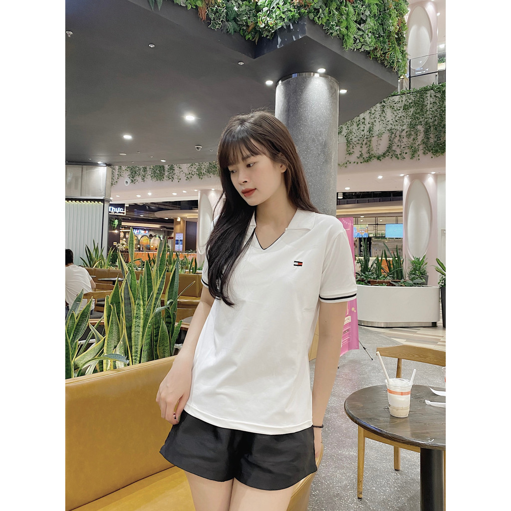 Áo polo nữ chất liệu vải cá sấu cao cấp đủ size 40-75kg - LUX Store - L08