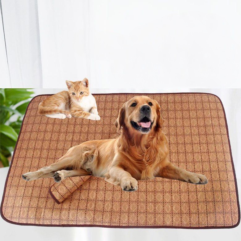 Chiếu mát điều hòa chó mèo lót đệm chó mèo chữ nhật và hình tròn chất lượng cao