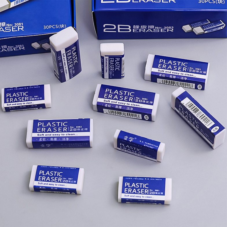 Tẩy bút chì Plastic 2B giá rẻ 100A chuyên dụng CREAMY